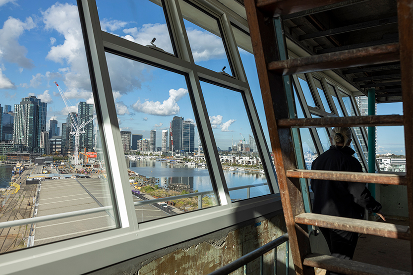Docklands’ Shipping Control Tower restored to its former glory