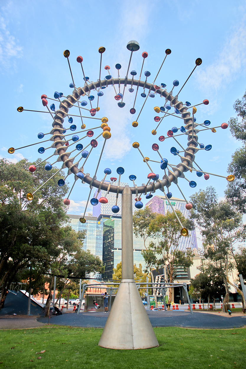 City works on repair solution for Docklands’ Blowhole sculpture