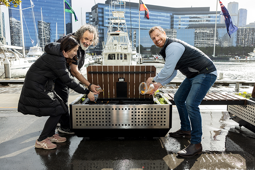 Worms at Work: Yarra’s Edge embraces worm bench innovation