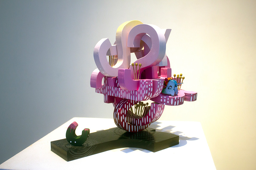 Local artist exhibits sculptures at Library at the Dock