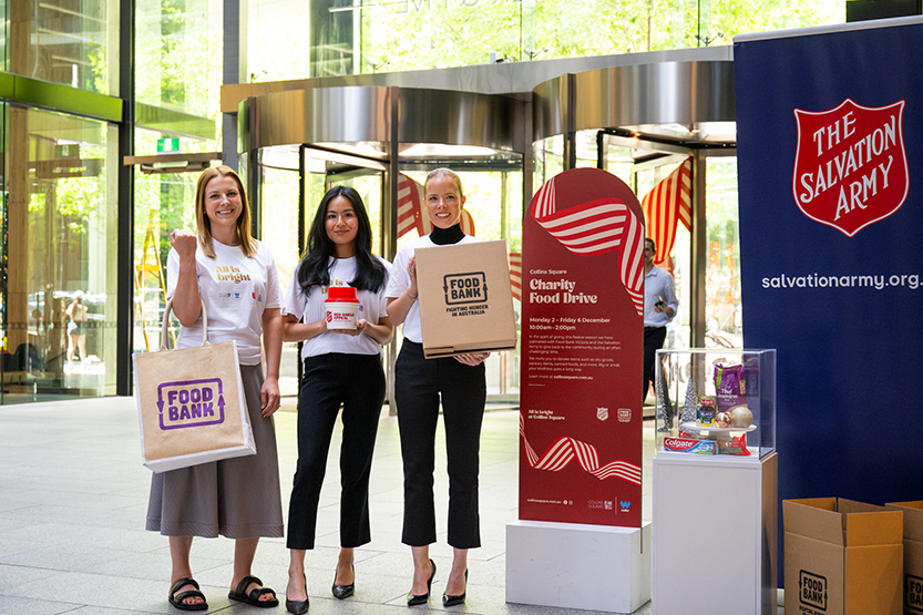 Collins Square lights up Docklands with festive cheer this December