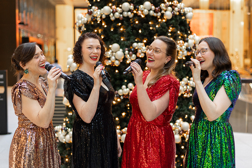 Collins Square lights up Docklands with festive cheer this December