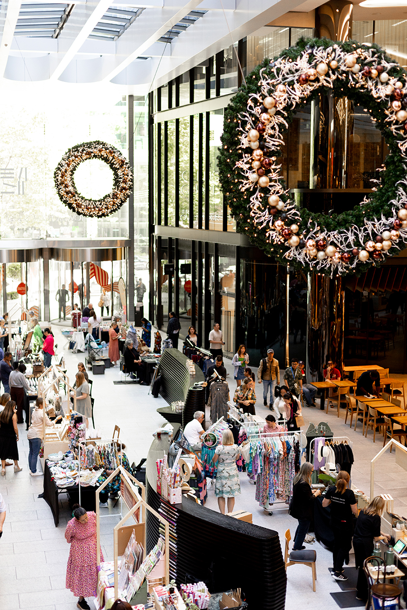 Collins Square lights up Docklands with festive cheer this December