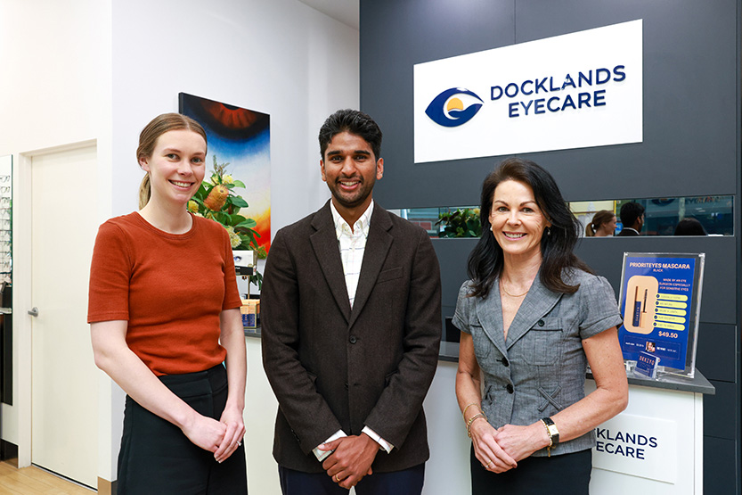 Fresh look, same trusted care: Docklands Eyecare celebrates a decade in the community