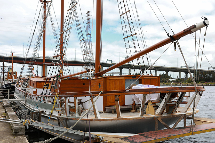 Farewell to the fleet: Docklands loses its last living links to a maritime past