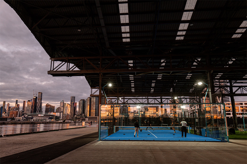 International Padel stars return to Docklands as Yarra’s Edge prepares for summer tournament