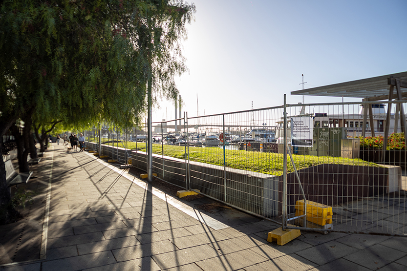 Victoria Harbour Promenade: from precaution to crisis on the wharf