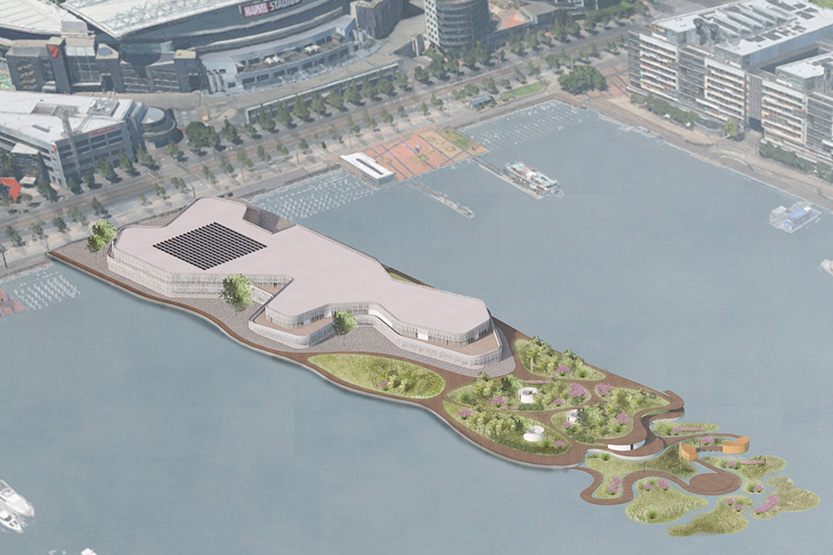Students reimagine a “New Central Pier” as Docklands waits for its next act