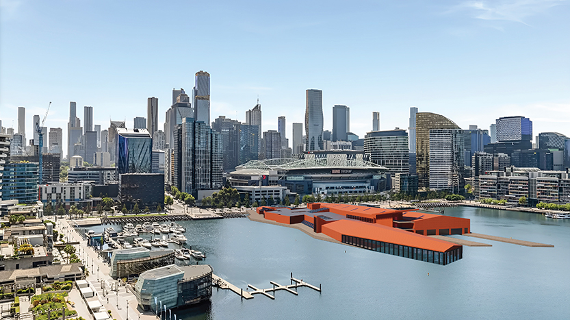 Students reimagine a “New Central Pier” as Docklands waits for its next act