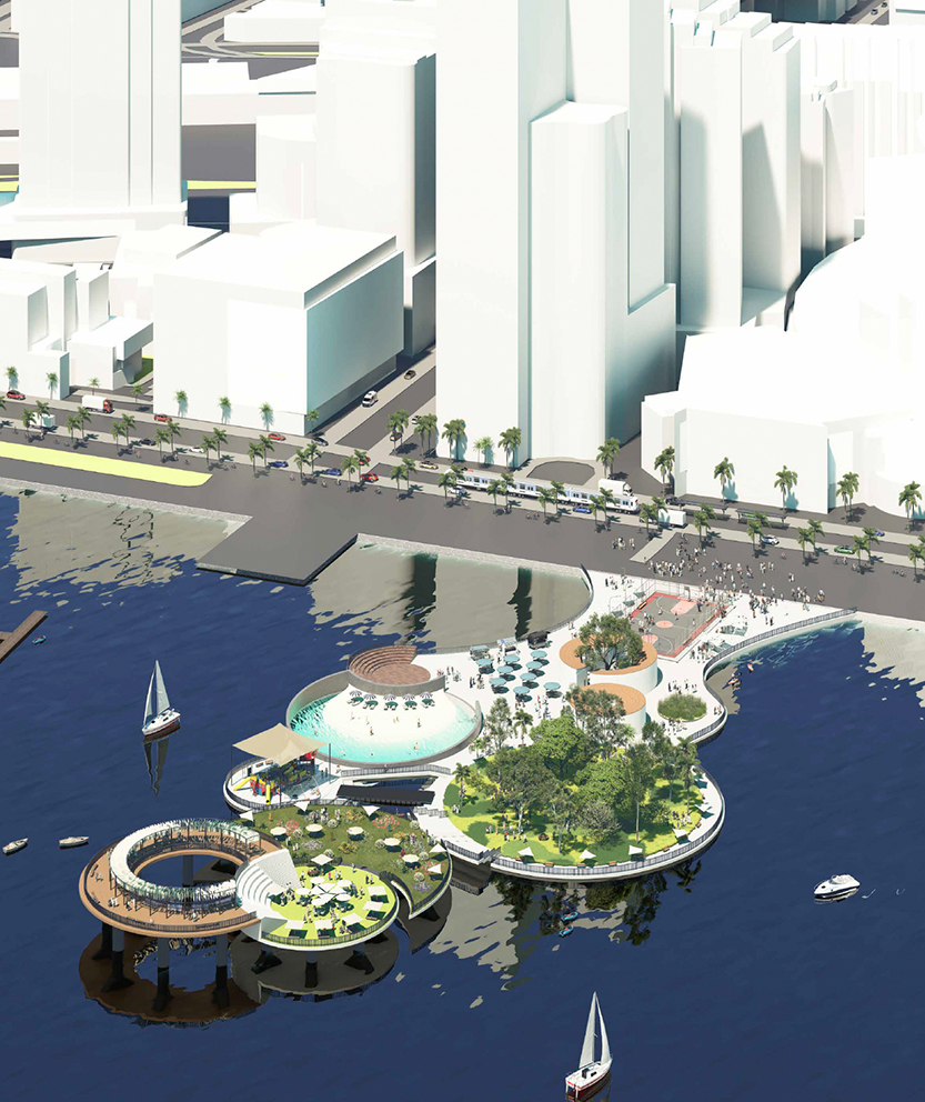 Students reimagine a “New Central Pier” as Docklands waits for its next act