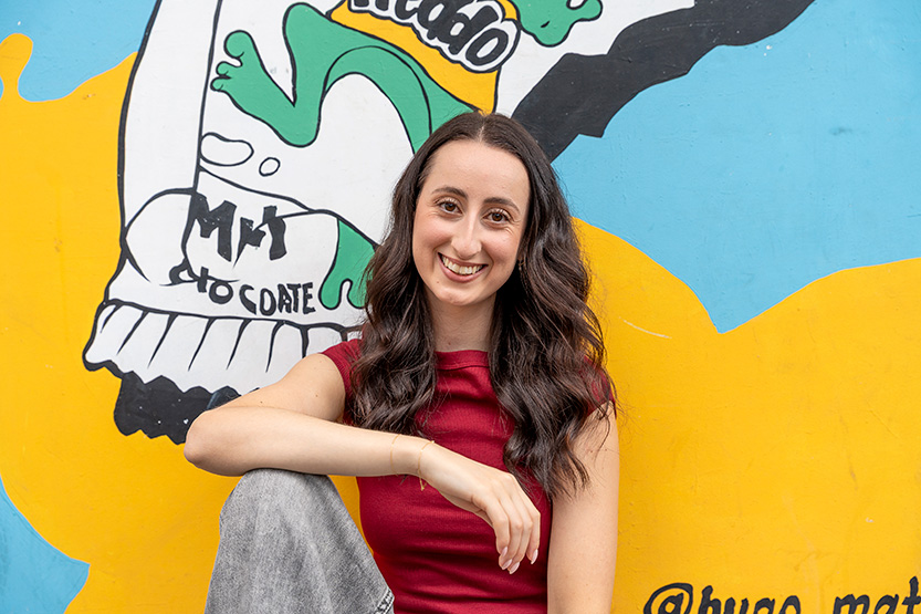 Docklands actor Eliza Hall skating towards a screen career