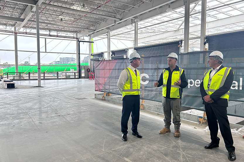 Major healthcare hub takes shape at former Costco site in Docklands