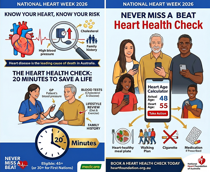 Heart Week 2026: “Never Miss a BEAT” with vital health checks