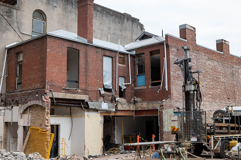 Developer hits a snag in redeveloping an East Melbourne heritage building