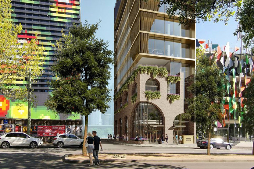 New tower planned for historic brewery site