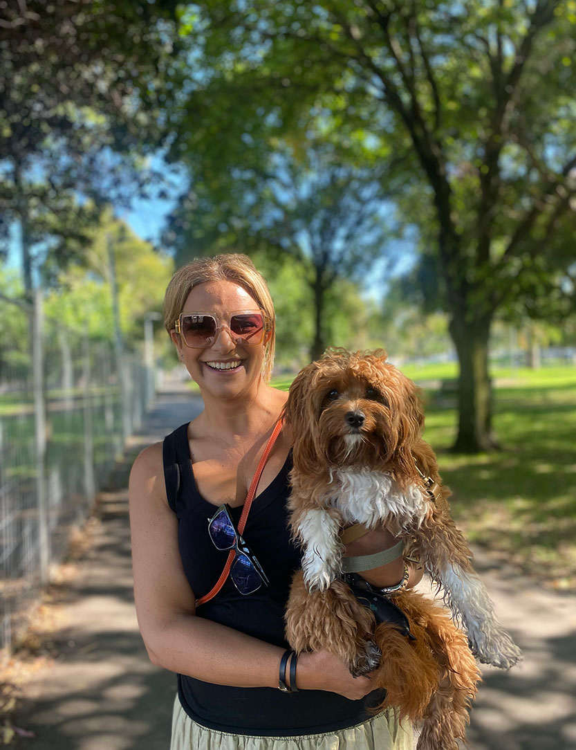 West Melbourne’s cuddliest little dog
