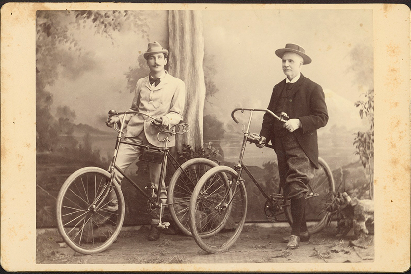 Early days of cycling in Melbourne