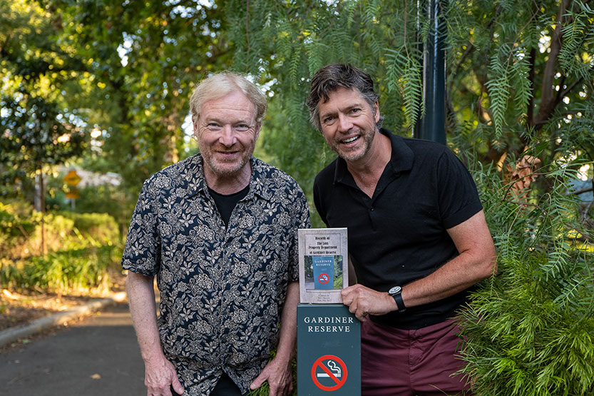 New poetry book explores a “soulful and satirical” view of Gardiner Reserve   