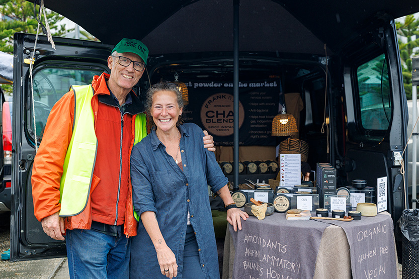 Docklands Waterfront Farmers’ Market launch draws big crowd despite rough weather