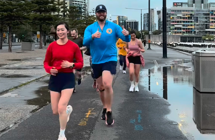 Docklands run club builds community connection