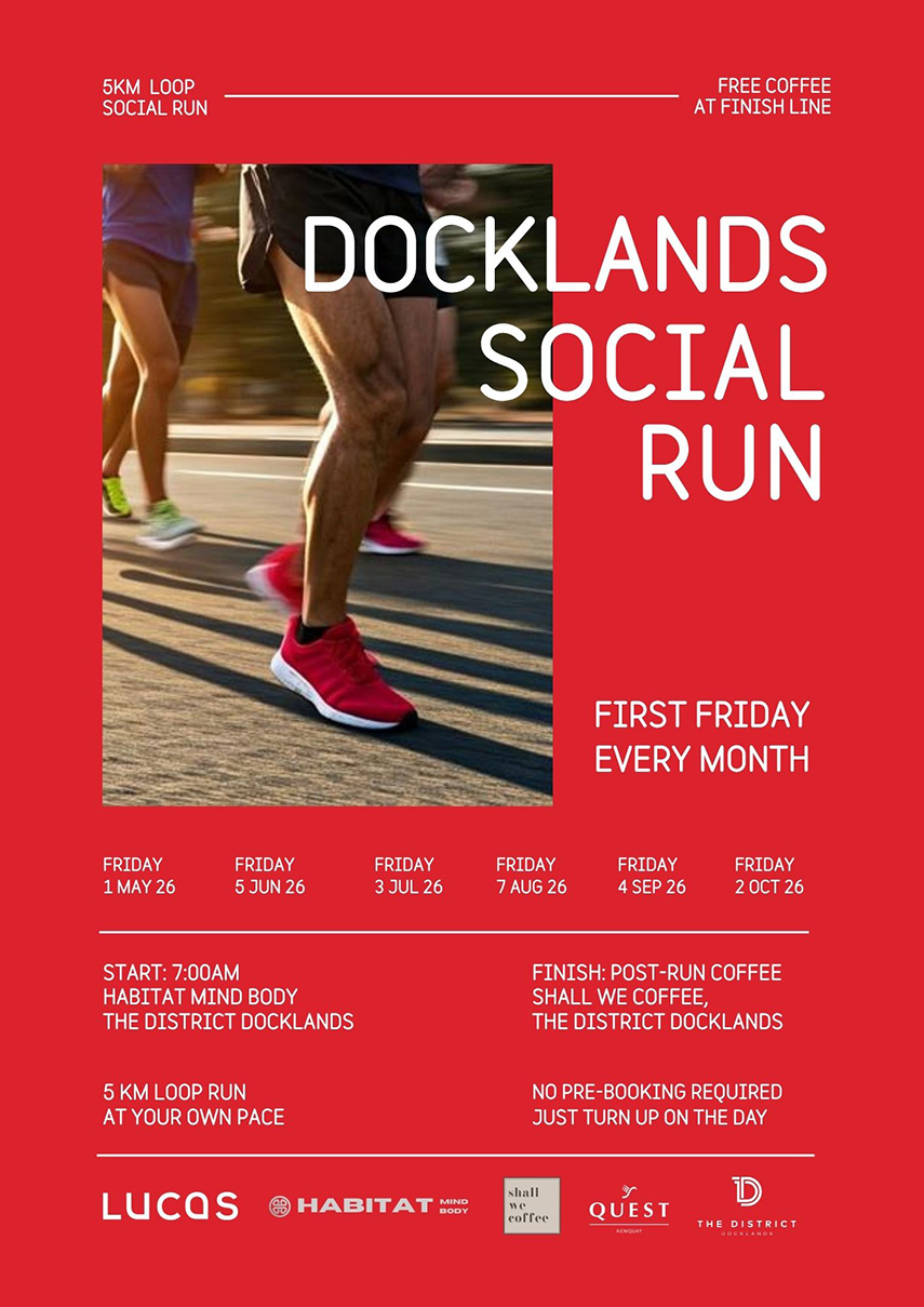 Docklands run club builds community connection