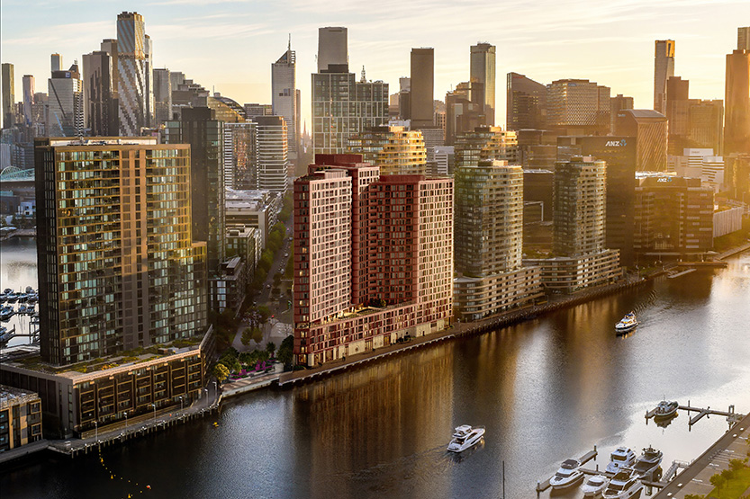 Lendlease’s Docklands build-to-rent tower reaches full height