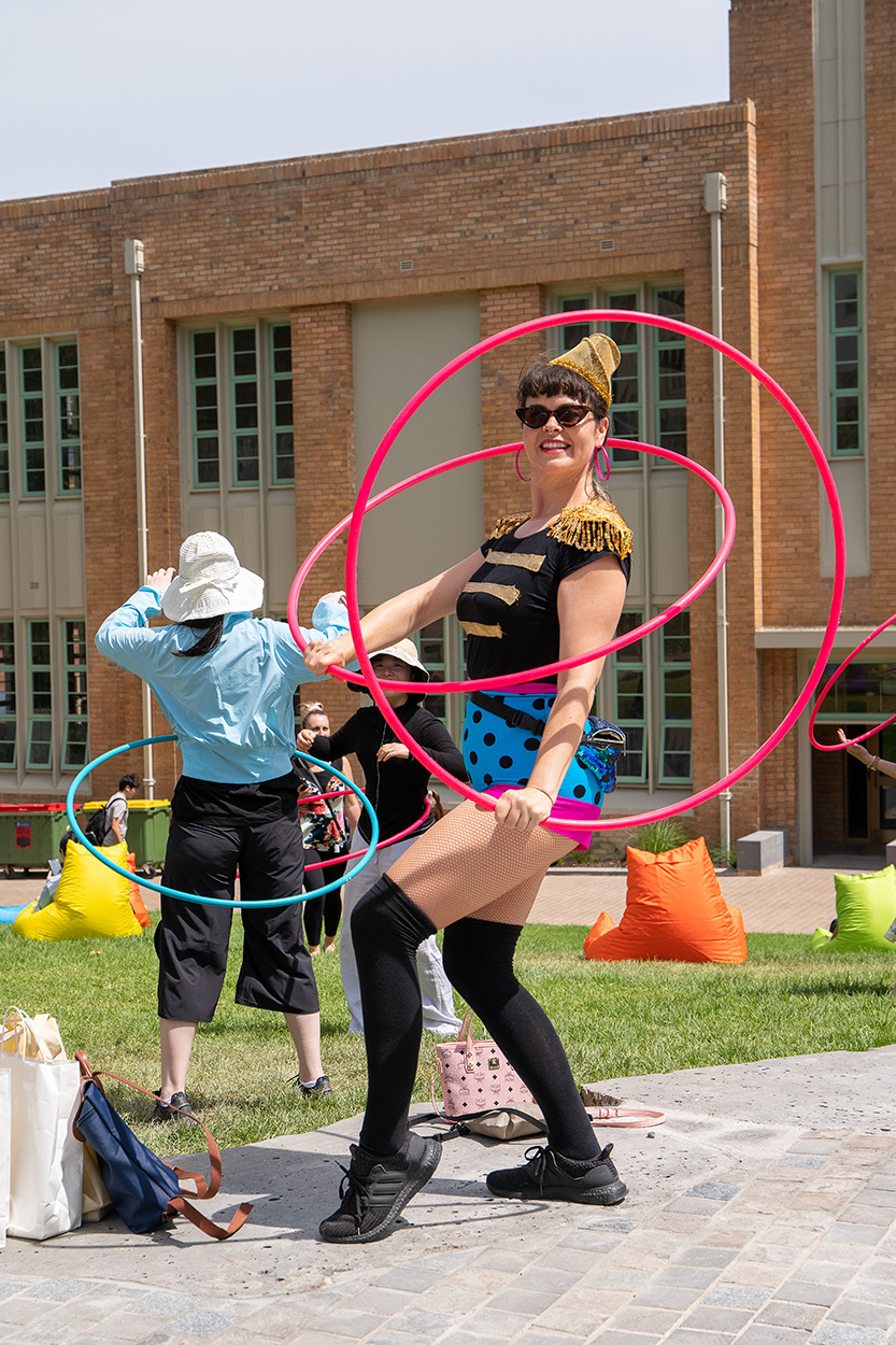 Thousands of students gather for O-Week festivities