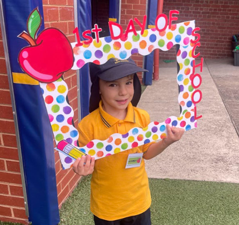 Preps at St Michael’s Primary make fabulous start to school journey