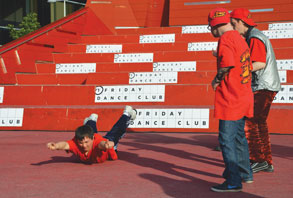 Dance club spiced up