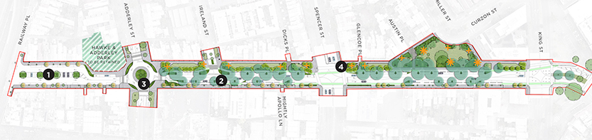New linear park for West Melbourne gets tick of approval 