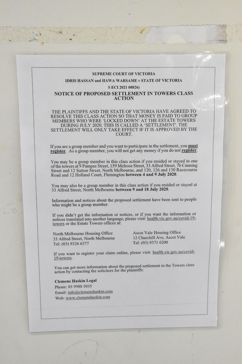Tower residents urged to register for pay-out