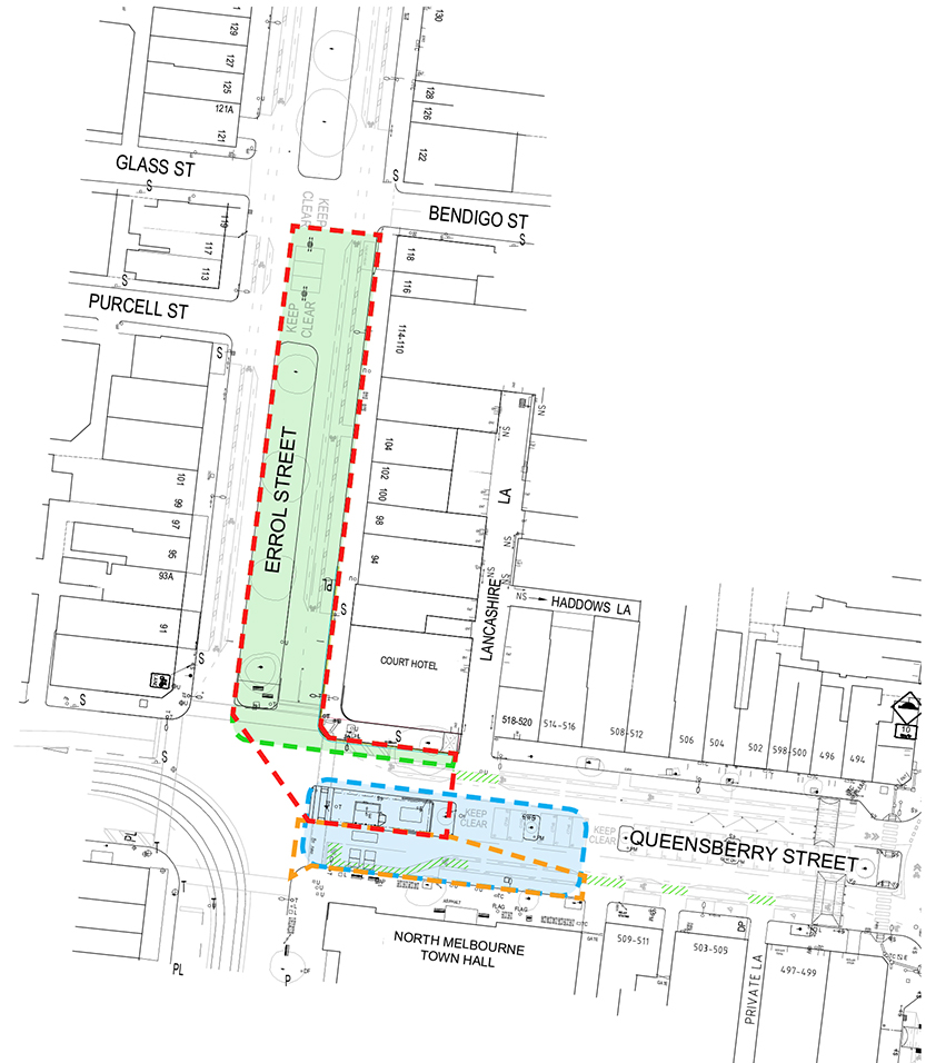 New options explored for public space along Errol, Queensberry streets in North Melbourne