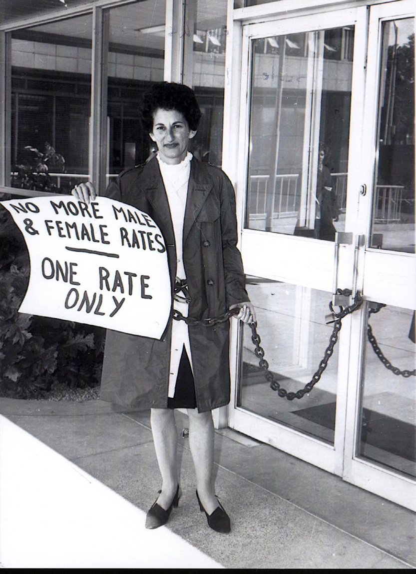Equal-pay campaigner honoured