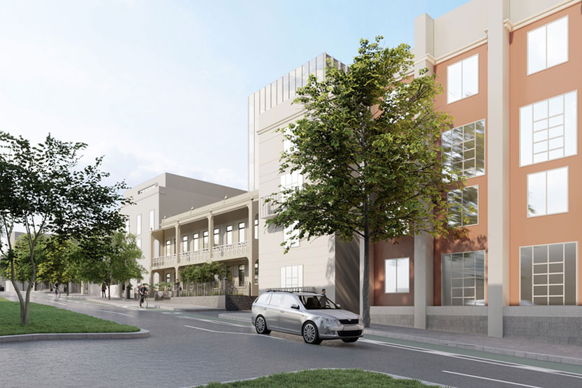 Developer resubmits office building plans in East Melbourne