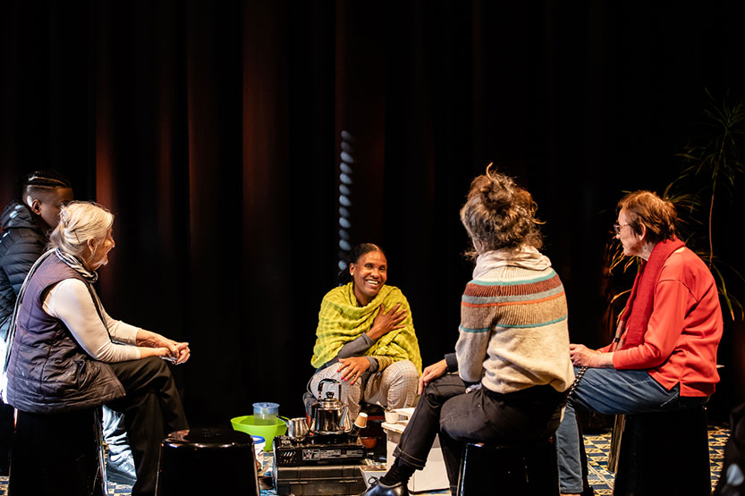 Tea, coffee and cello: Neighbourhood Gathering at Arts House 