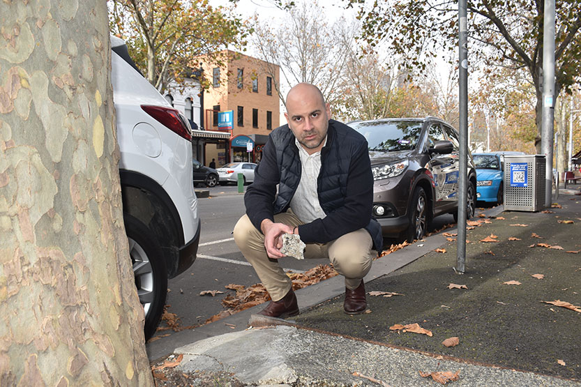 “Fix our footpaths”: Lygon St traders’ plea to council for action