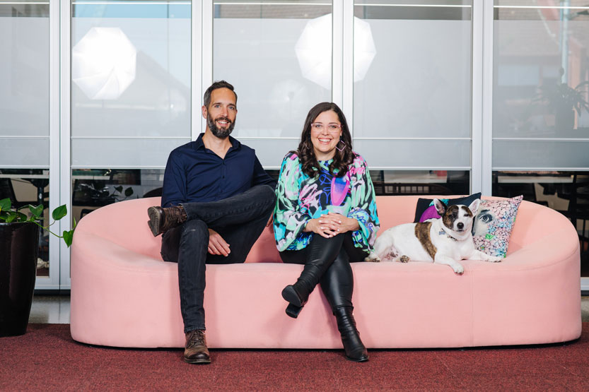 The creative couple crafting bespoke websites for the not-for-profit sector