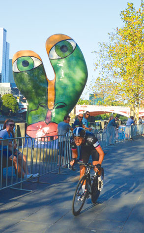 Tour begins riverside