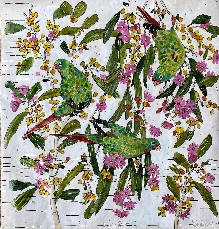 Long-time East Melbourne artist commences touring show at local library 