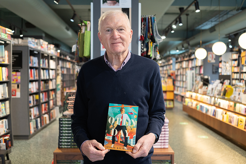 Author shows lighter side of university life in new book