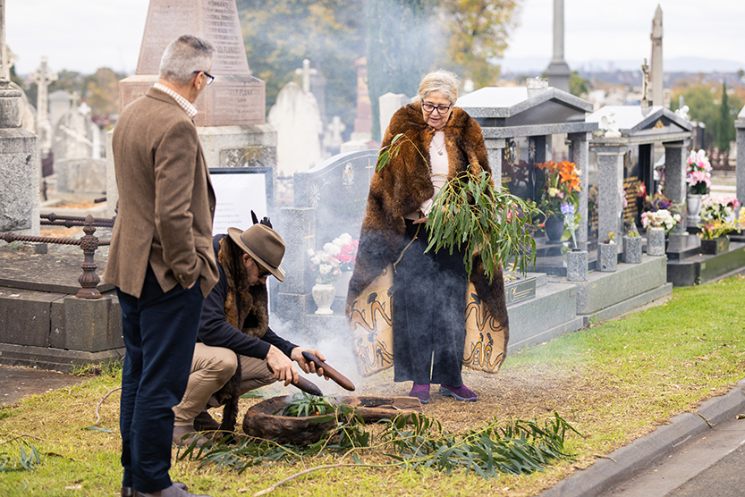 Cemetery greening under way