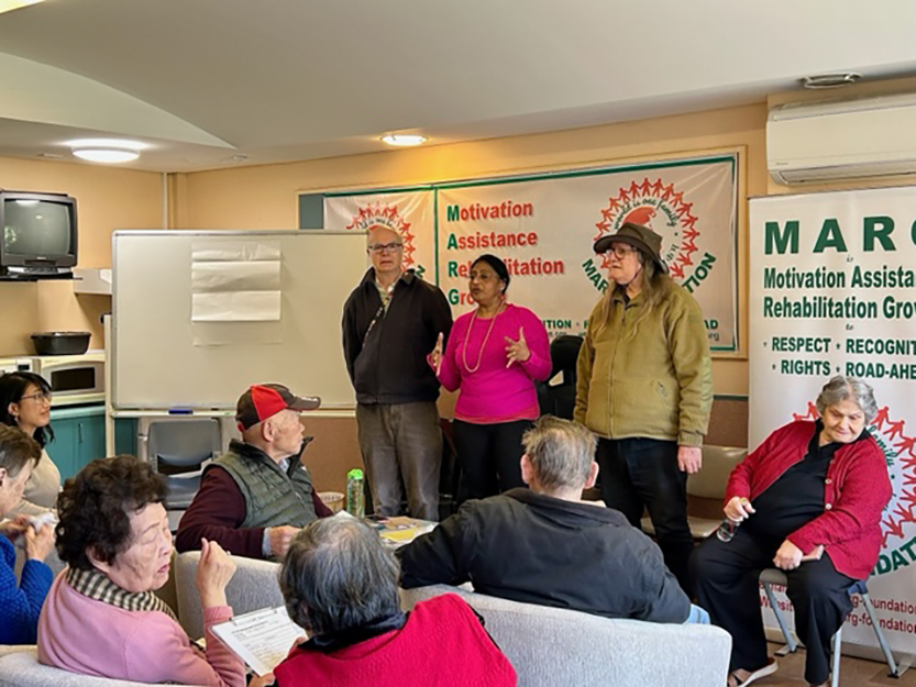 Safety, inclusion address at public housing community meeting