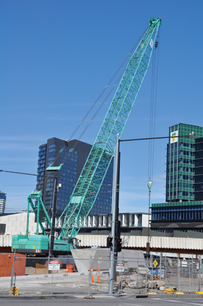 Stynes Bridge is on track