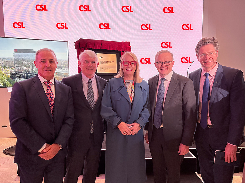 Prime Minister joins celebrations for CSL’s new HQ building  
