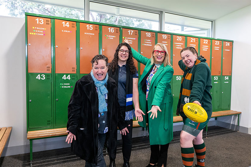 Revamp of Brens Pavilion kicks goals for community