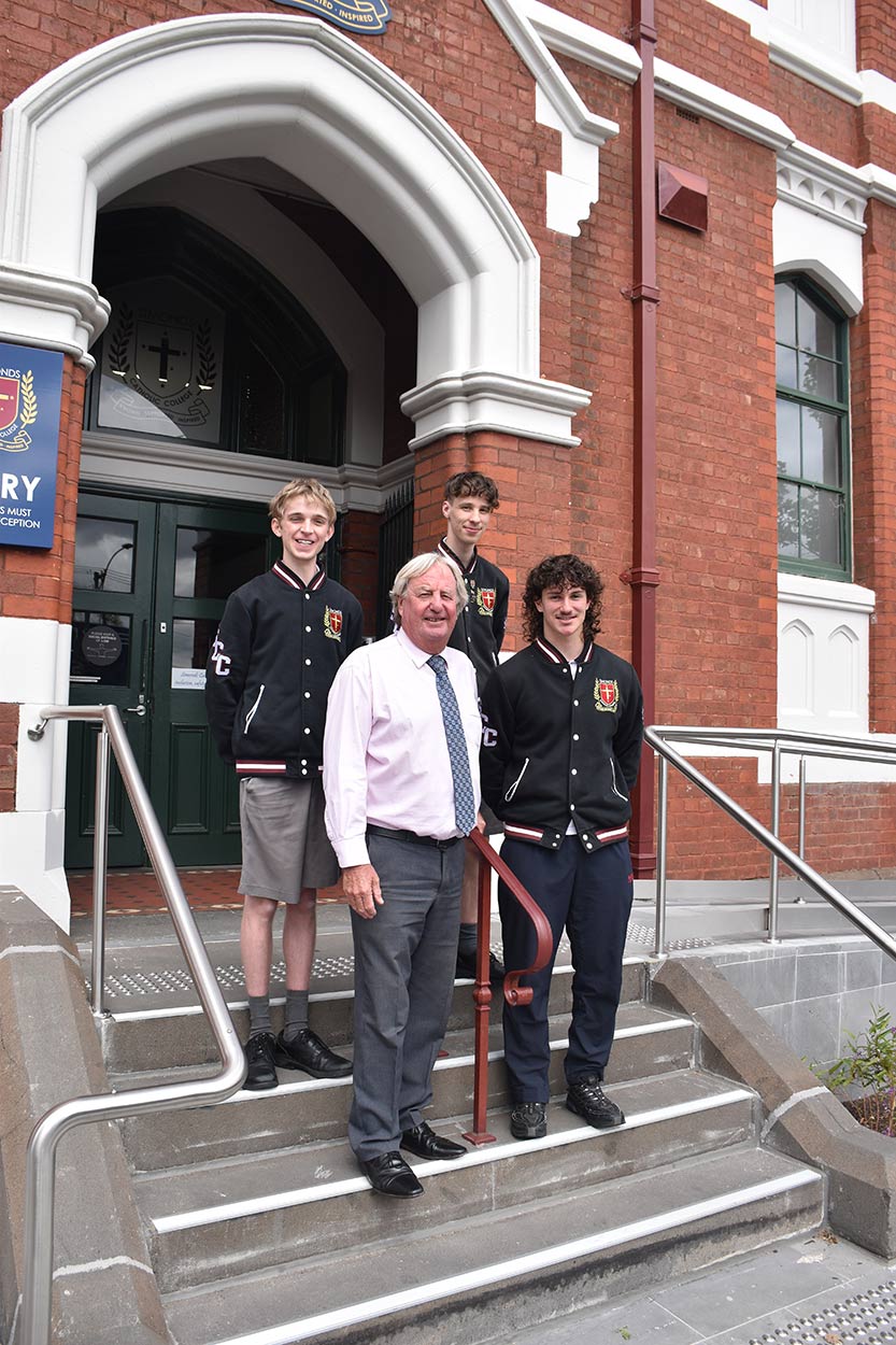 Celebrating the class of 2023 at Simonds Catholic College
