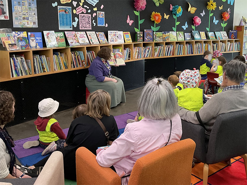 East Melbourne fun for old and young together