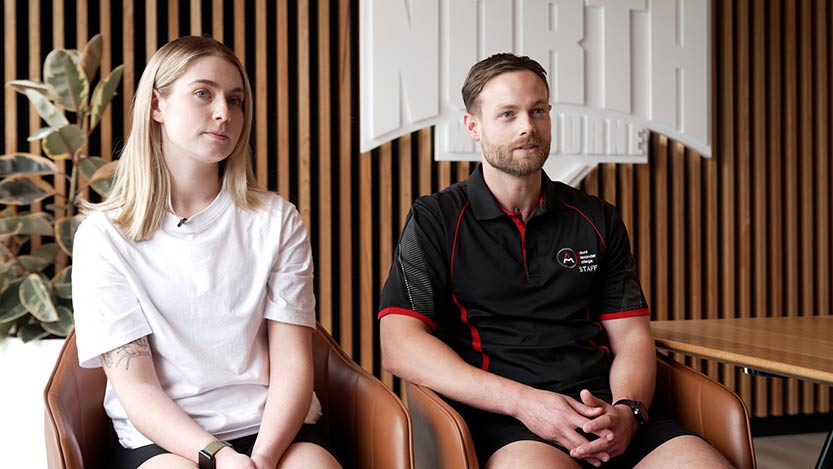 Local teachers link up with North Melbourne AFLW side