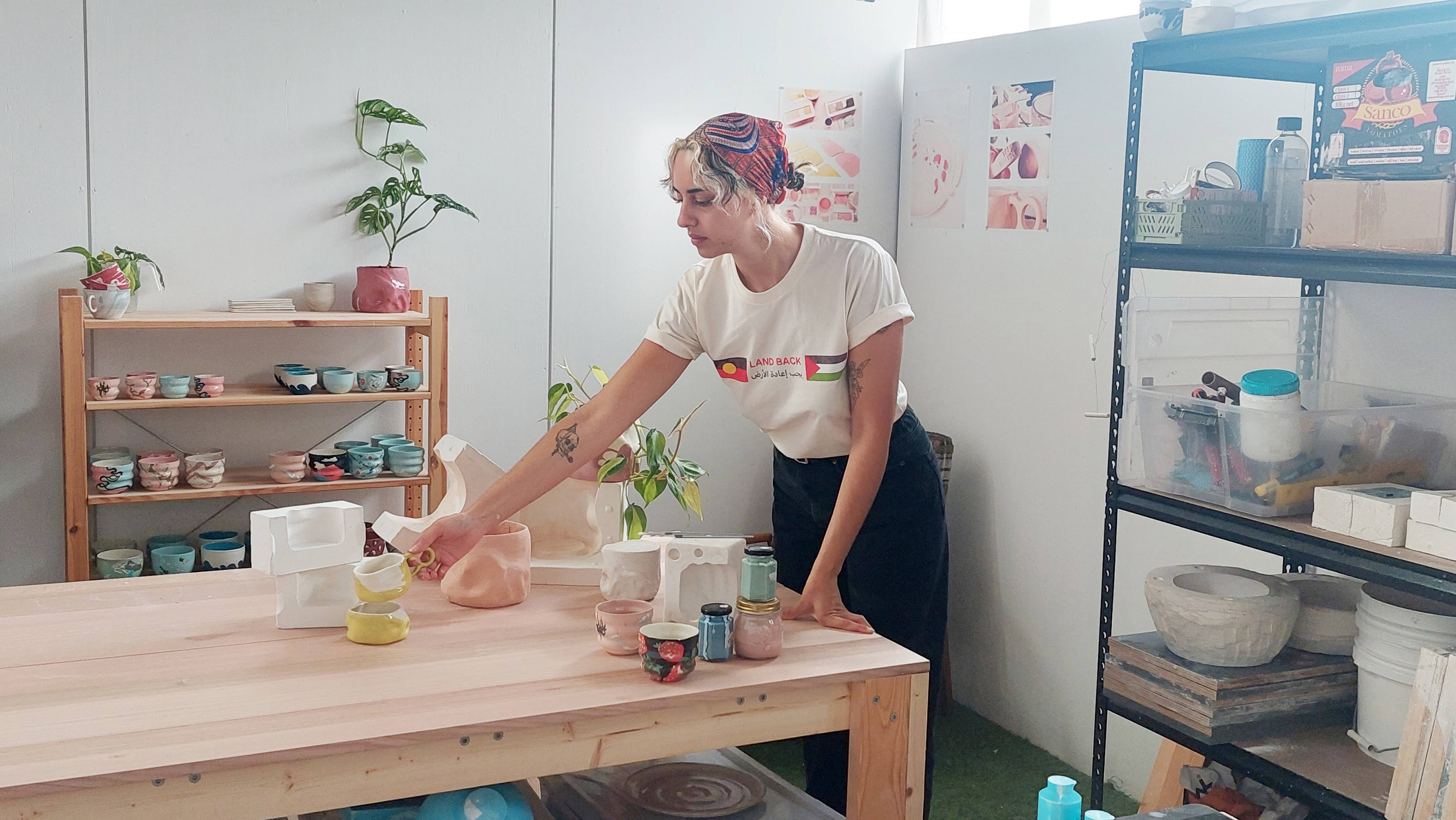West Melbourne’s unique slip casting ceramics studio