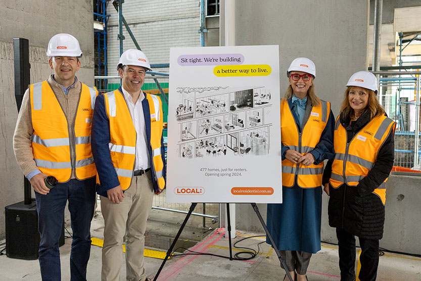 Campus style village under way in Kensington